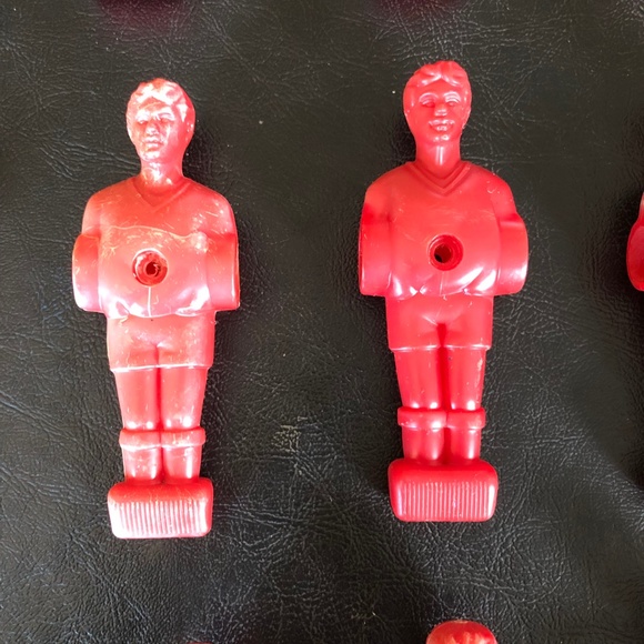 Foosball Soccer Table Games Players 4.25" (0.5" Side Holes) Replacement 26-piece - Picture 6 of 16